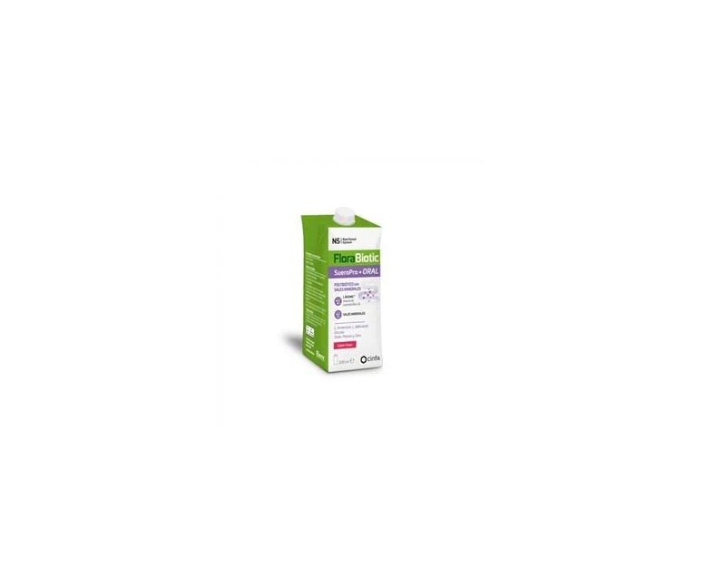 Ns Florabiotic Sueropro+ S. Fresa 3 cap - 200 ml NS