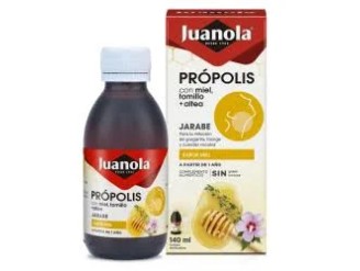 Juanola propóleos miel tomillo altea jarabe