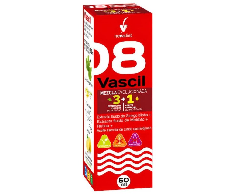 Vascil+aceite esencial limón mezcla evolucionada 50 ml Novadiet