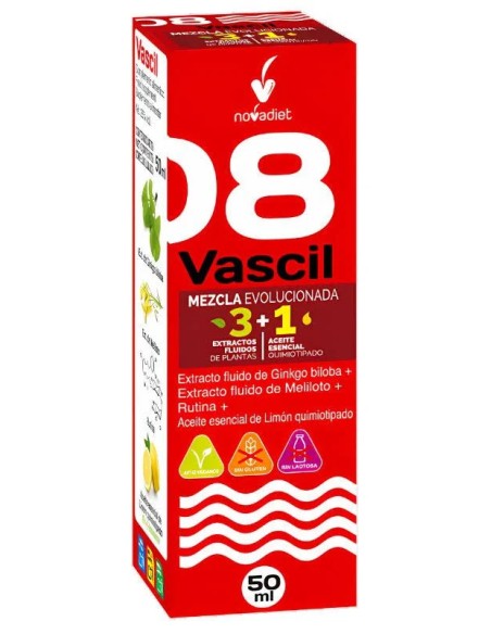 Vascil+aceite esencial limón mezcla evolucionada 50 ml Novadiet