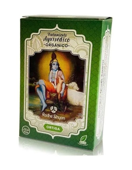 Tratamiento capilar ayurvédico ortiga eco 100 gr Radhe shyam