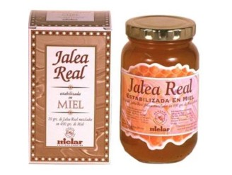 Jalea real con miel