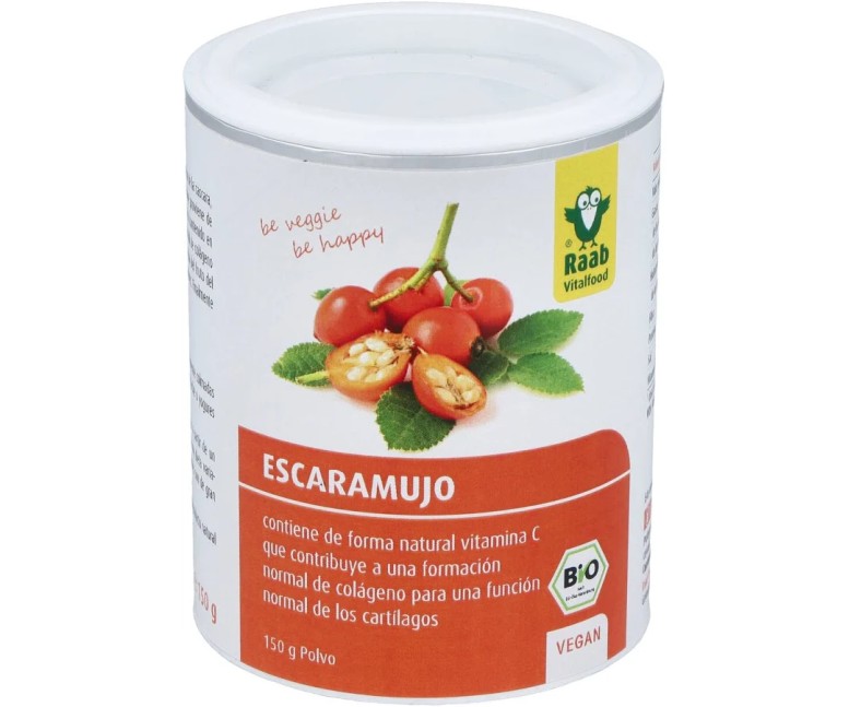 Escaramujo polvo bio sg vegan 150 gr Raab