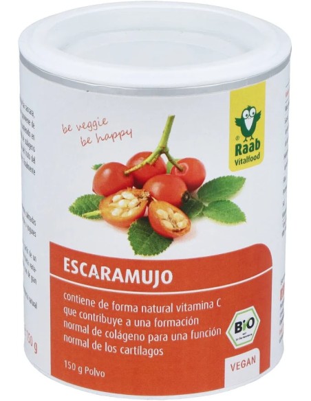 Escaramujo polvo bio sg vegan 150 gr Raab