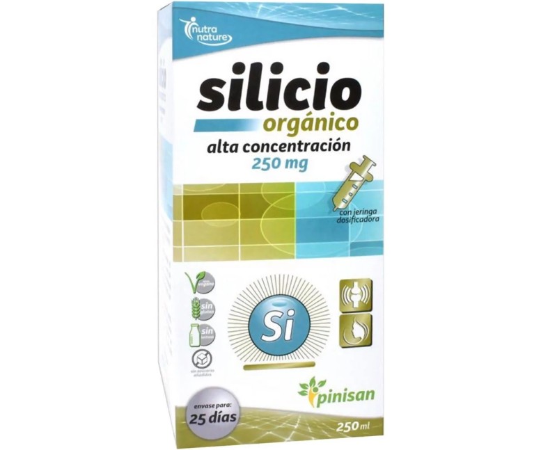 Silicio orgánico 250 mg - 250 ml Pinisan