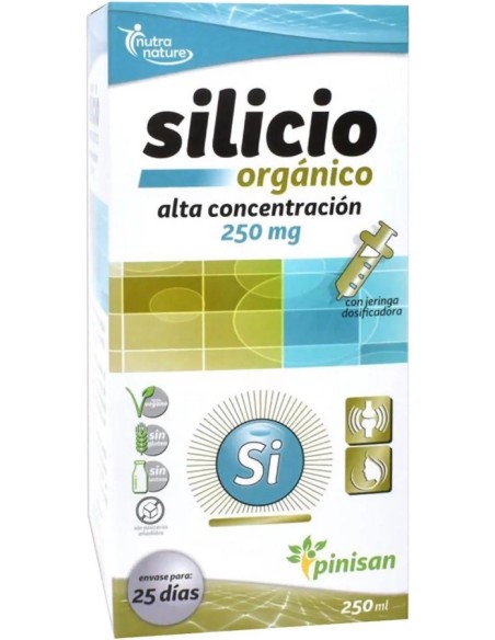 Silicio orgánico 250 mg - 250 ml Pinisan