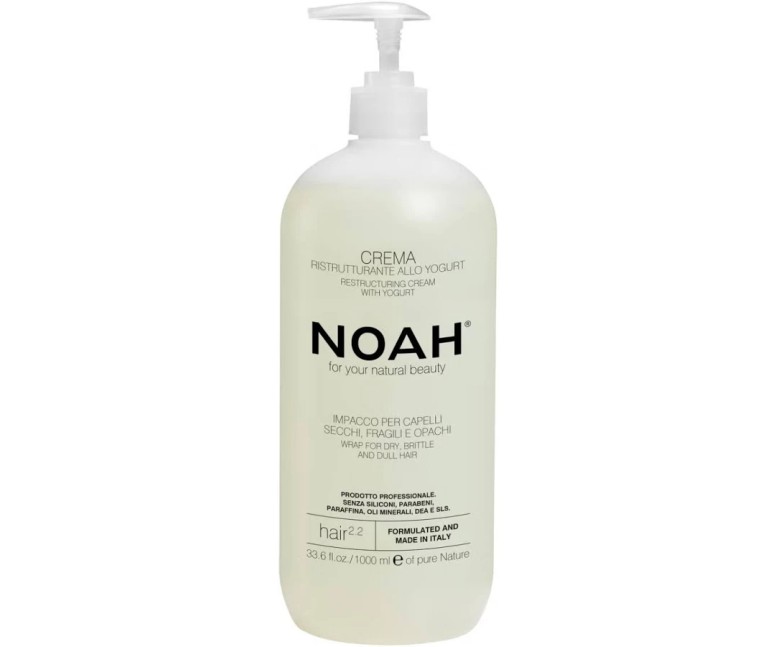 Crema reestructurante con yogur 1000 ml Noah