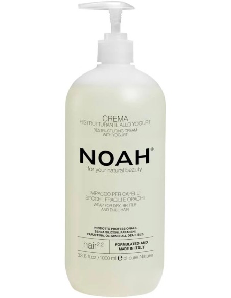 Crema reestructurante con yogur 1000 ml Noah