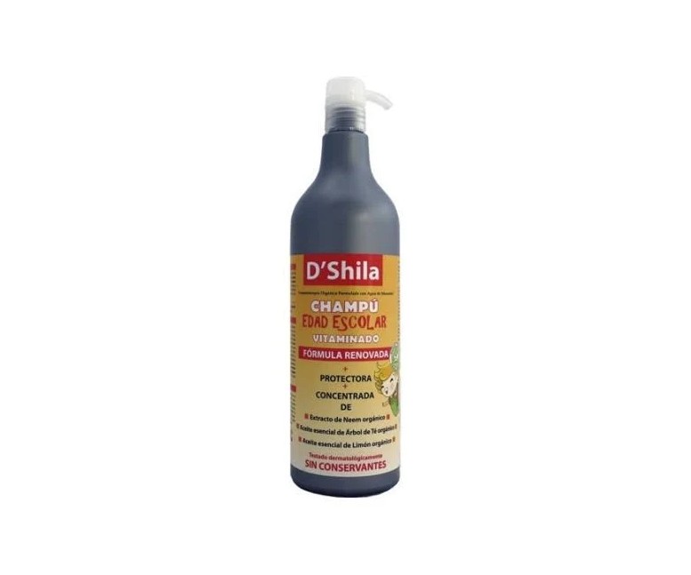 Champú vitaminado ed. escolar (parásitos) 1 l D Shila