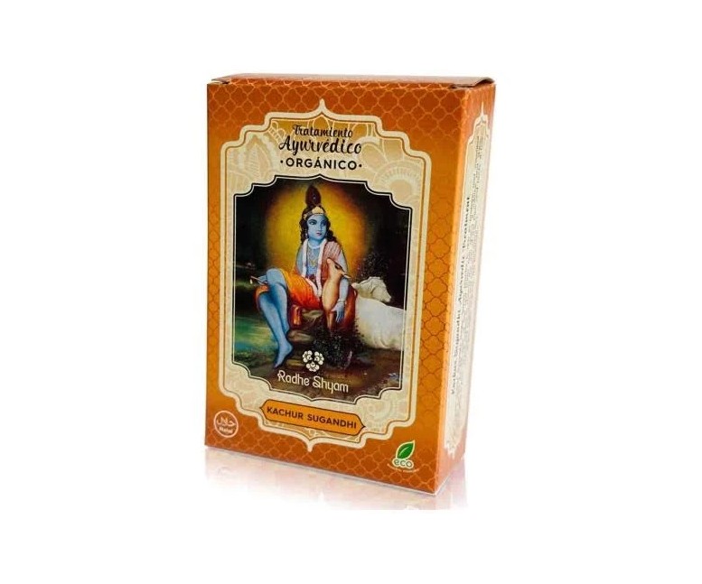 Tratamiento capilar ayurvédico kachur sugandhi 100 gr Radhe shyam