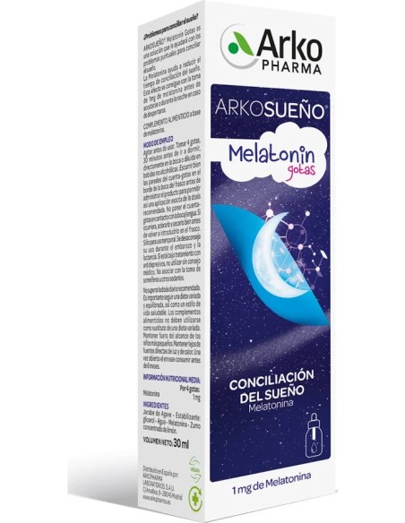 Arkosuño melatonin gotas 30 ml Arkopharma