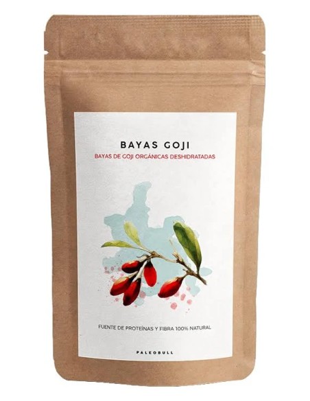 Bayas de goji deshidratadas eco 100 gr Paleobull