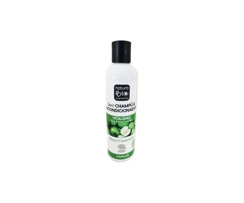 Champú-acondicionador 2en1 vitalidad 250 ml NaturaBIO Cosmetics