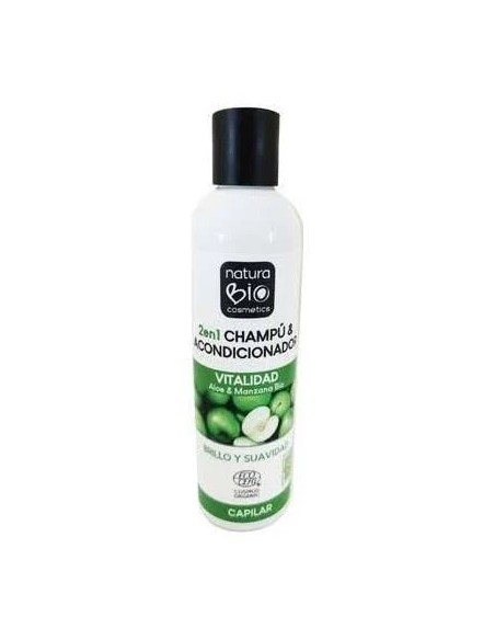 Champú-acondicionador 2en1 vitalidad 250 ml NaturaBIO Cosmetics