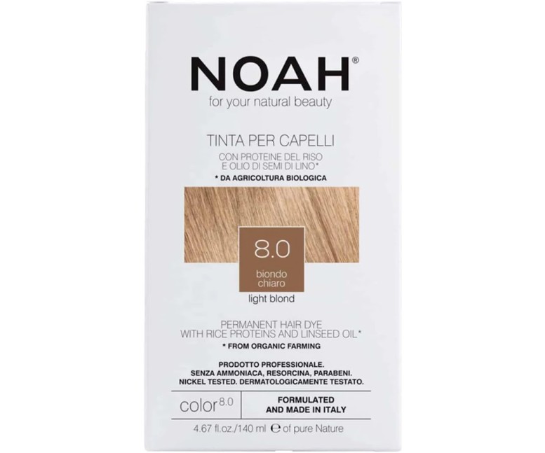 Tinte capilar rubio claro 140 ml Noah