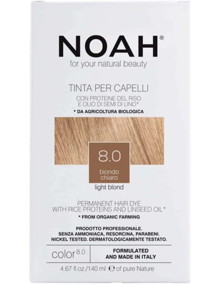 Tinte capilar rubio claro 140 ml Noah