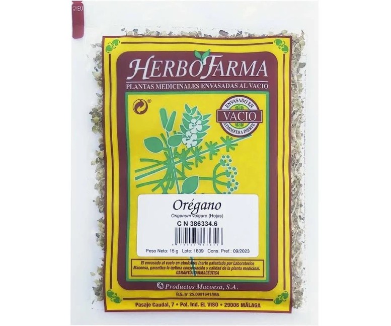 Macoesa orégano herbofarma 15 gr Macoesa
