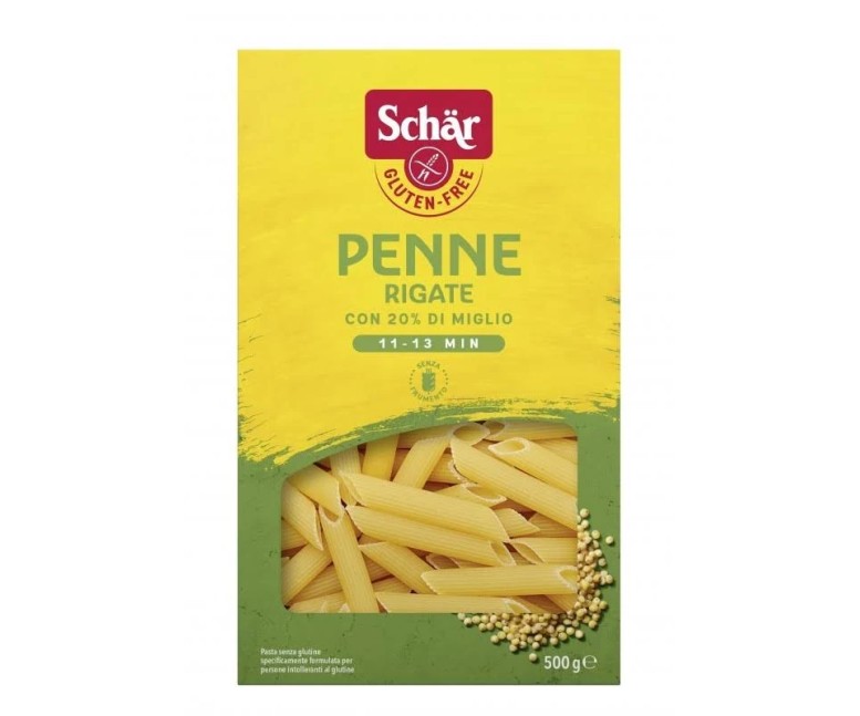 Macarrones penne sg 500 gr Schar