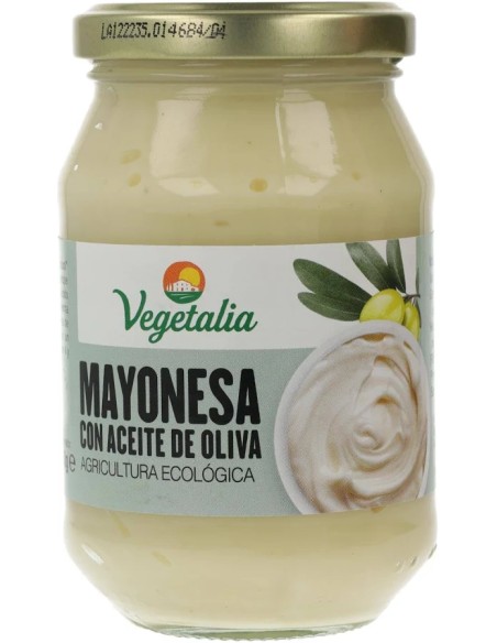Mayonesa con aceite de oliva bio 230 gr Vegetalia