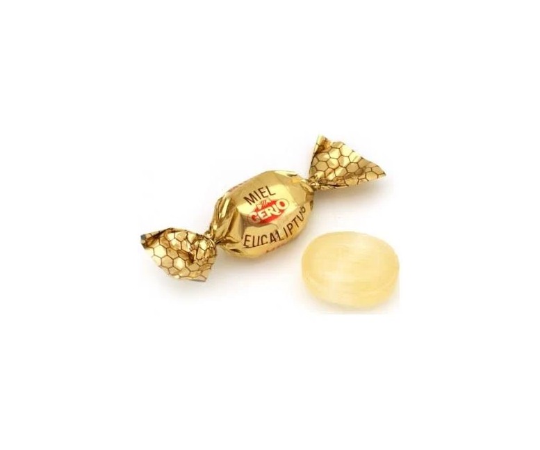 Caramelo miel y eucalipto mini 1 kg Gerio