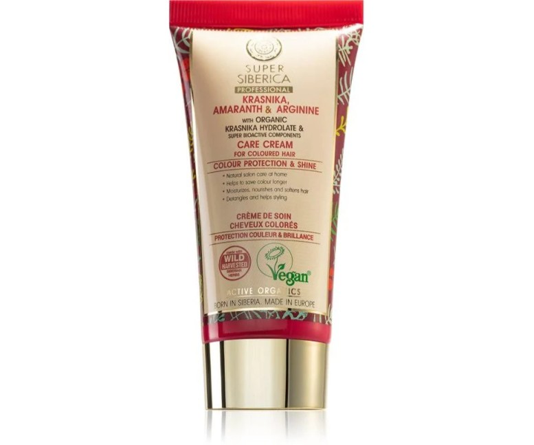 Super siberica cuidado en crema cabello teñido 50 ml Natura Siberica