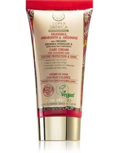 Super siberica cuidado en crema cabello teñido 50 ml Natura Siberica