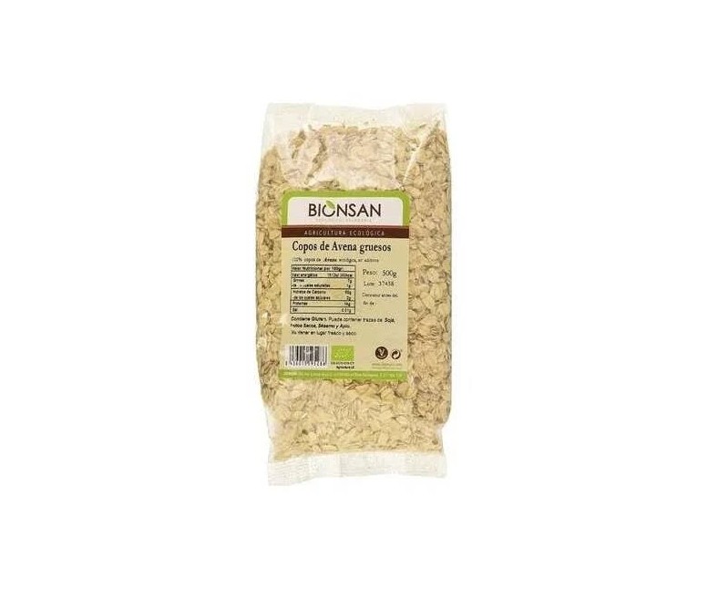 Copos de avena gruesos eco - Bionsan 500 gr Bionsan
