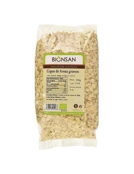Copos de avena gruesos eco - Bionsan 500 gr Bionsan