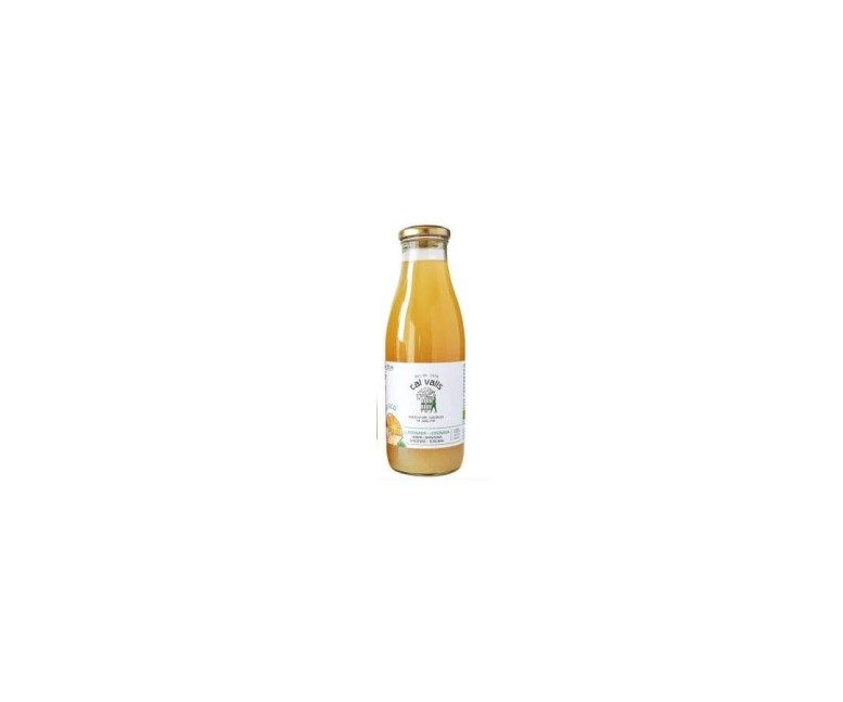 Limonada con manzana-jengibre sin azúcar añadido eco 750 ml Cal Valls