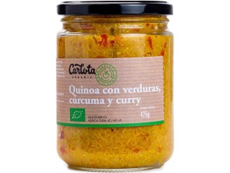 Quinoa con verduras cúrcuma y curry eco sg