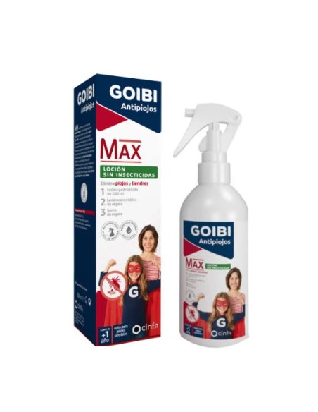 Goibi antipiojos loción max 200 ml Goibi