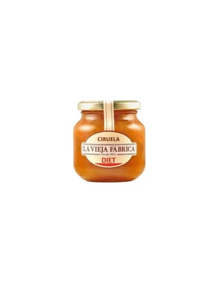 Mermelada de ciruela diet con fructosa 280 gr La Vieja Fábrica