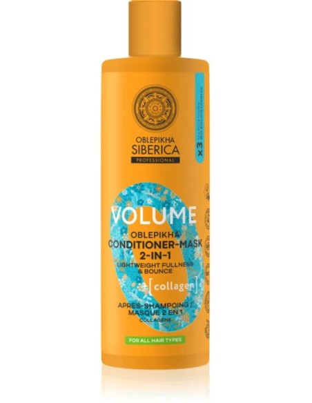 Oblepikha acondicionador -mascarilla 2 en 1 400 ml Natura Siberica