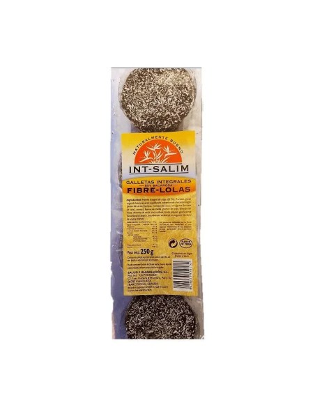 Galletas fibrelolas 225 gr Int Salim