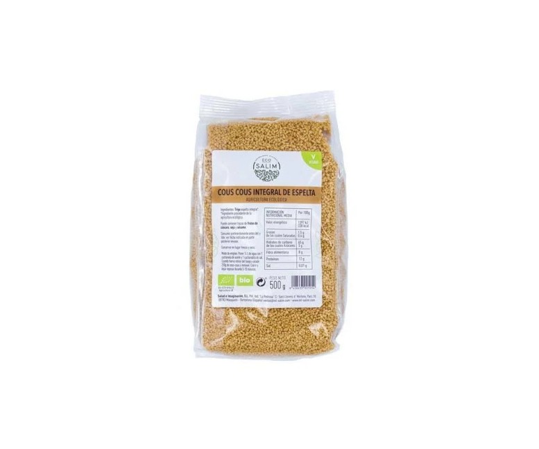 Cuscús de espelta integral bio vegan 500 gr Eco Salim