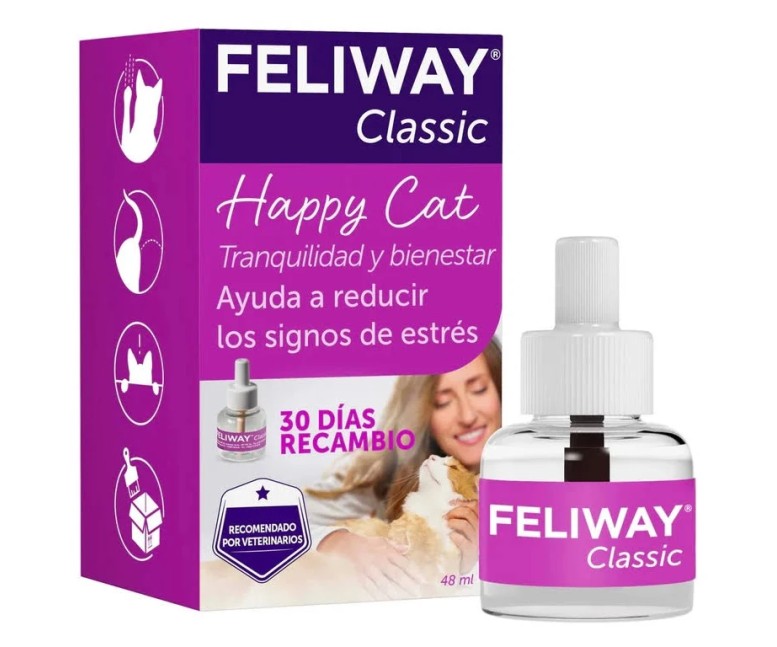 Feliway classic gatos recambio difusor vet 48 ml Ceva