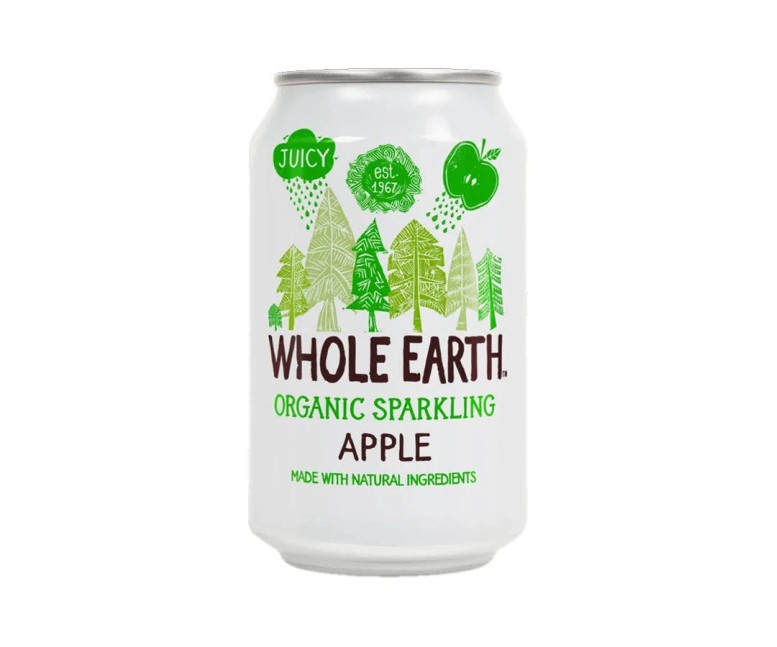 Refresco de manzana bio 330 ml Whole Earth