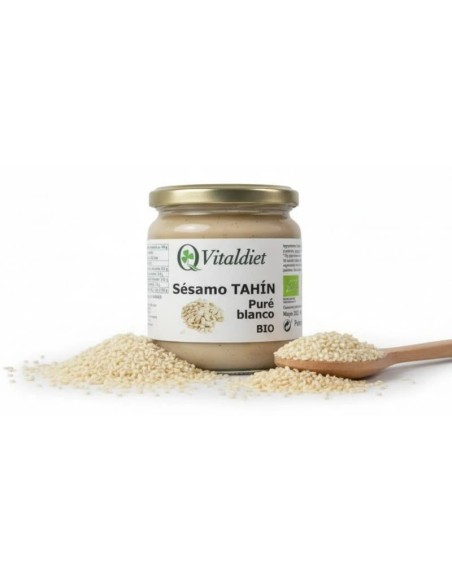 Puré de sésamo blanco bio 325 gr Mandole