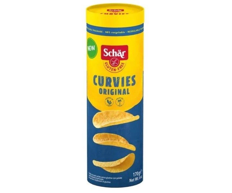 Curvies original patatas crujientes sg 170 gr Schar