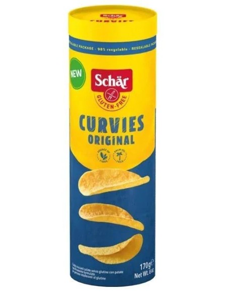 Curvies original patatas crujientes sg 170 gr Schar