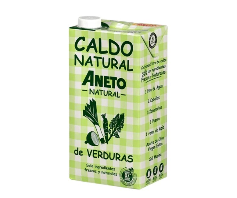 Caldo de verduras 1 l Aneto