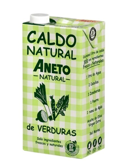 Caldo de verduras 1 l Aneto