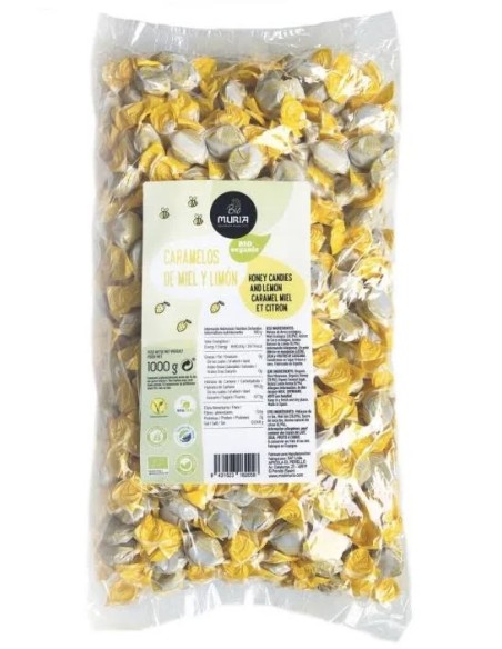 Caramelos de miel y limón s/azúcar 1 kg Muria