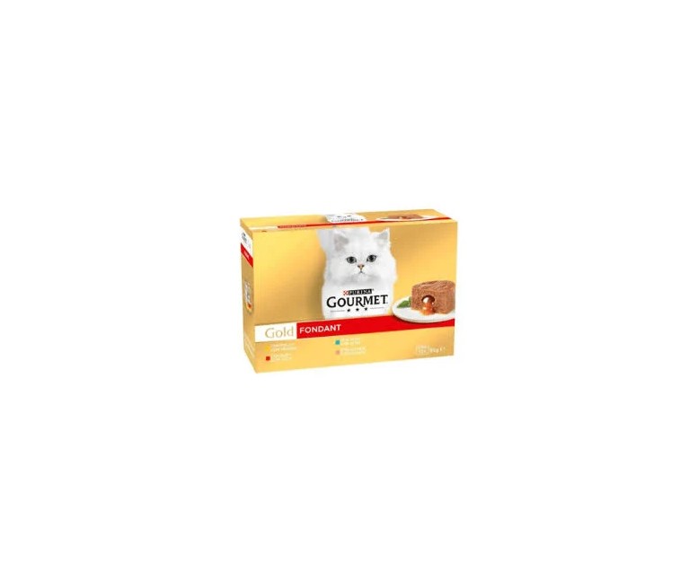 Alimento Purina Gourmet Gold Fondant Vet 12 cap - 85 gr Purina veterinaria