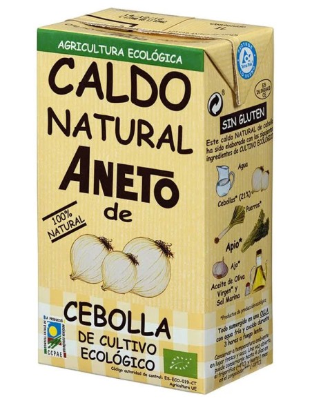 Caldo de cebolla eco 1 l Aneto