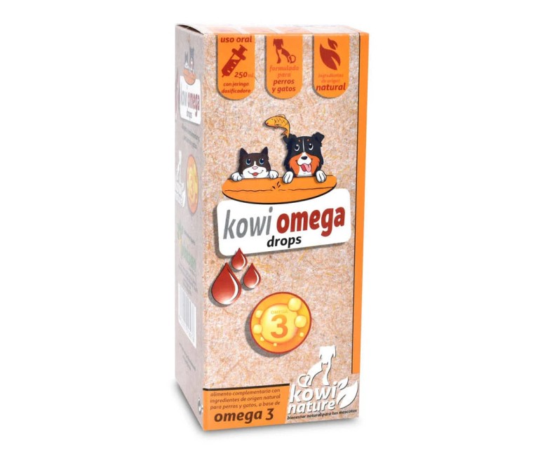 Kowi nature veterinaria kowi omega 3 perros y gatos 250 ml Kowi Nature veterinaria