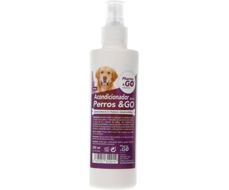 Pharma & go acondicionador para perros 250 ml Pharma & Go