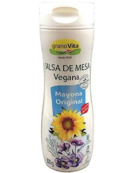 Mayonesa mayona sin huevo con aceite girasol 300 gr Granovita