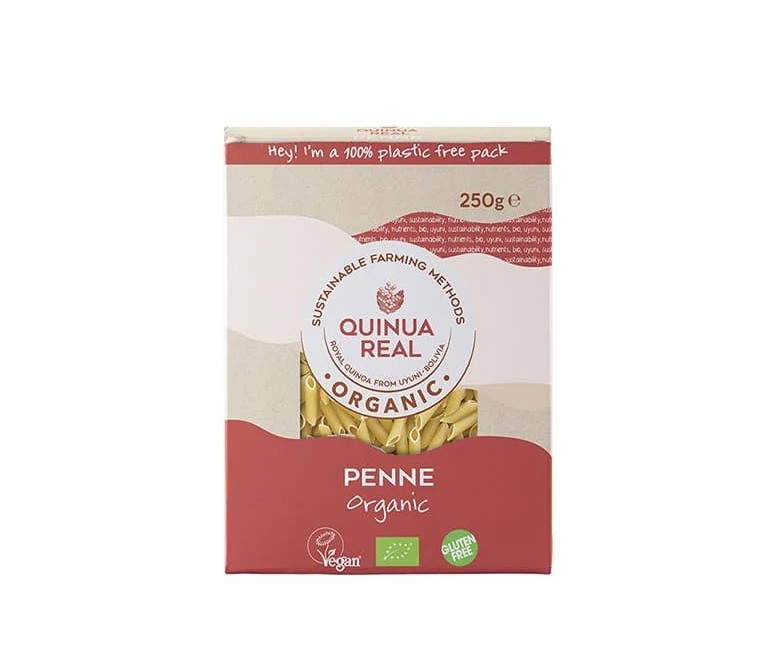 Macarrones de quinoa y arroz bio 250 gr Quinua Real