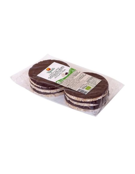 Tortitas de arroz con chocolate negro bio - Vegetalia 100 gr Vegetalia